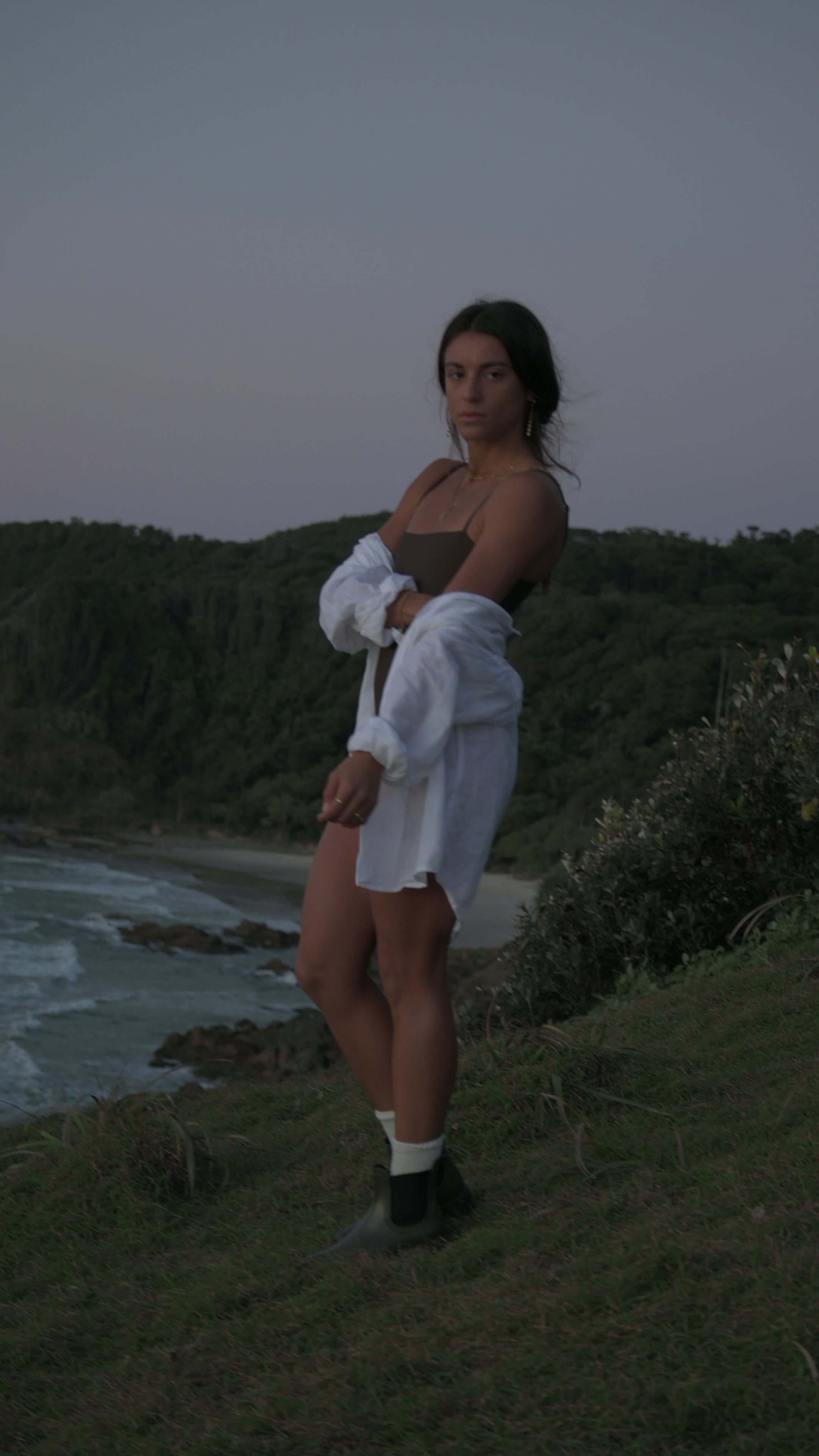 The Essenza One-Piece in Castagna